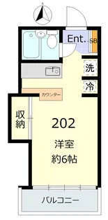 メゾン・ド・エルモ【2階】の間取り
