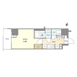 BPRレジデンス町田【12階】の間取り