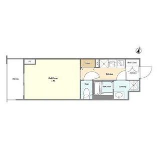 BPRレジデンス町田【14階】の間取り