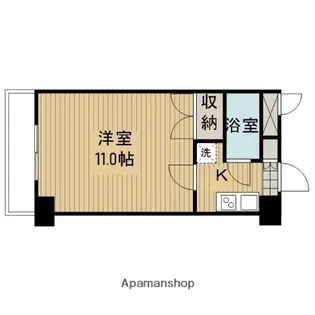 アカデミー・グローリア初穂町田【6階】の間取り