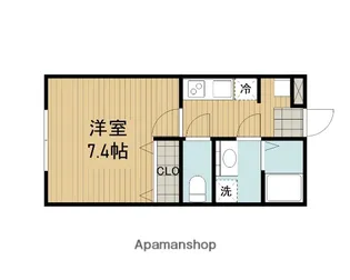 レーヴコート相模台【1階】の間取り