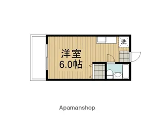 フローラル町田【2階】の間取り