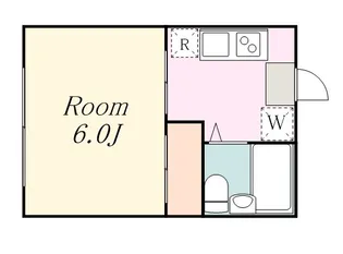リリーズハウス相模大野【1階】の間取り