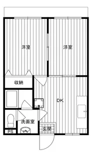 ダイヤハイツ【1階】の間取り