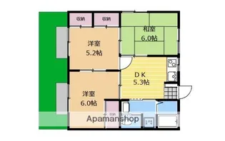 アイランドビレッジⅡ【1階】の間取り