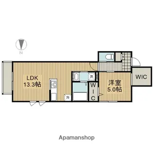 リトルウッズ中央林間【2階】の間取り