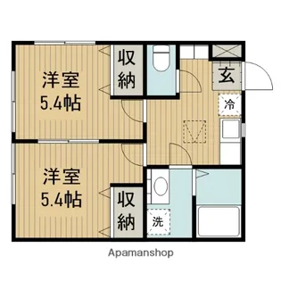 サンモール・IZAWA【201号室】の間取り