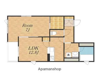 SHAMAISON相模大野【301号室】の間取り