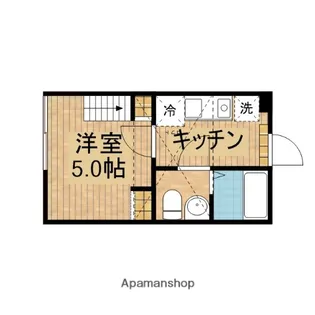 神奈川県相模原市中央区弥栄2丁目【アパート】の間取り