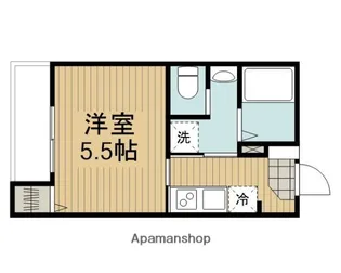 MELDIA東林間【2階】の間取り