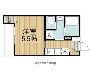 MELDIA東林間【2階】の間取り