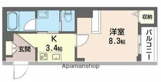 グランド ホルン【2階】の間取り