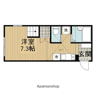 神奈川県相模原市南区古淵4丁目【アパート】の間取り