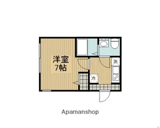 アザーレ・ソラ相武台【203号室】の間取り
