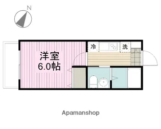 アネックスガーデン東林間【1階】の間取り