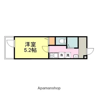 MELDIA相模大野【3階】の間取り