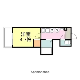 MELDIA相模大野【1階】の間取り