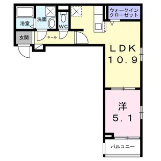 アヴァロン【2階】の間取り
