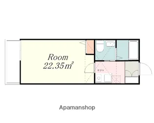 ラ・シャンス旭町【3階】の間取り