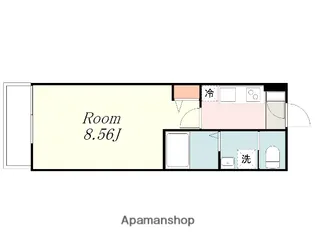 GRADUS相武台前【203号室】の間取り