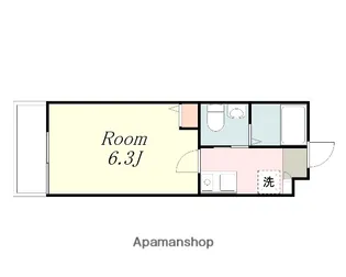 WAONETTE 相南(ワオネット ソウナン)【201号室】の間取り