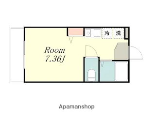 グランディア相模大野【1階】の間取り