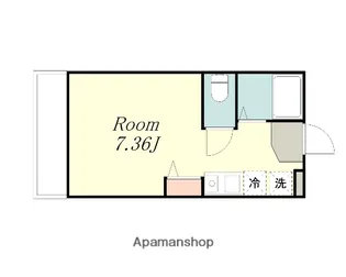 グランディア相模大野【1階】の間取り
