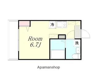 MELLAS座間【1階】の間取り