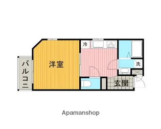 神奈川県大和市西鶴間1丁目【アパート】の間取り