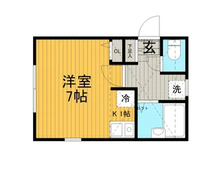 パームハウス【1階】の間取り