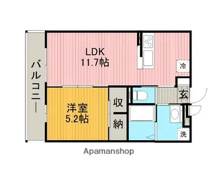 リブリ・アイリス【2階】の間取り