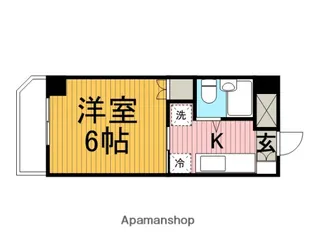 岩波第2ビル【3階】の間取り