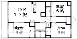 ドルフソニアドーロ【3階】の間取り