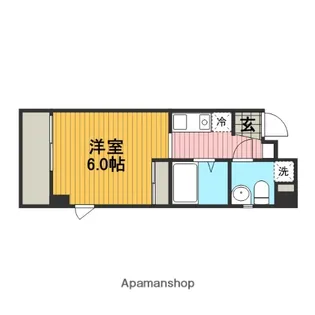 ラ・グラシューズ相模大野【4階】の間取り