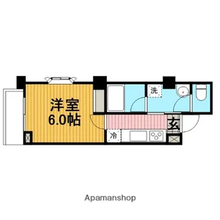 東邦レジデンス【3階】の間取り