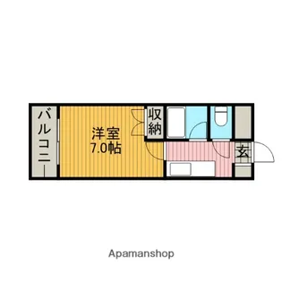 メゾンオガワ【2階】の間取り