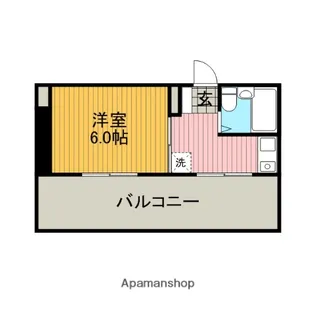 コパーズアプト相模台Ⅳ【3階】の間取り