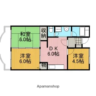 グリーンパークⅠ【1階】の間取り