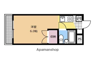 コーポ中島【305号室】の間取り