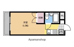 コーポ中島【302号室】の間取り
