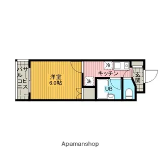 神奈川県相模原市緑区橋本7丁目【マンション】の間取り