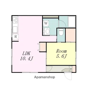 神奈川県相模原市南区相模大野5丁目【マンション】の間取り