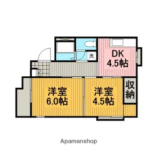 メゾン横山【301号室】の間取り