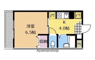 パークヒルズ中村Ⅰ【303号室】の間取り