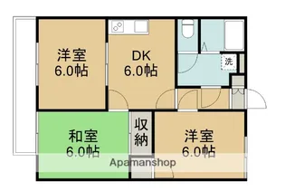 第3ハイツおがわ【2階】の間取り