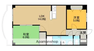 ペルテ星ヶ丘【1102号室】の間取り