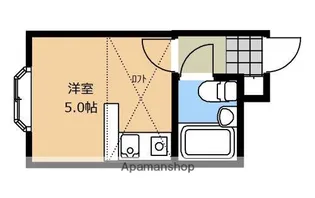 ベルピア上溝2【203号室】の間取り