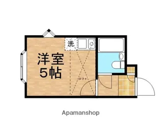 ベルピア上溝2【205号室】の間取り
