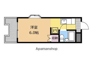 タウンアート相模原【111号室】の間取り