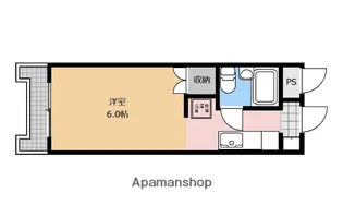 タウンアート相模原【310号室】の間取り